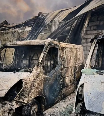 У ДСНС оприлюднили фото наслідків масованої атаки дронів на Київську область