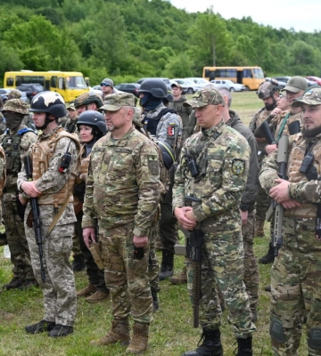 Закарпатські гвардійці долучилися до підготовки цивільного населення до національного спротиву