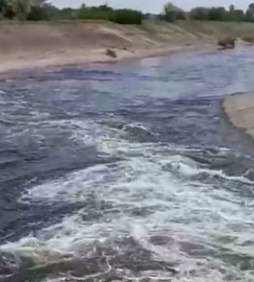 У Краснопавлівське водосховище на Харківщині пішла дніпровська вода