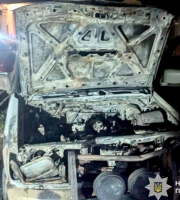 У Дніпрі поліція затримала палія військових авто