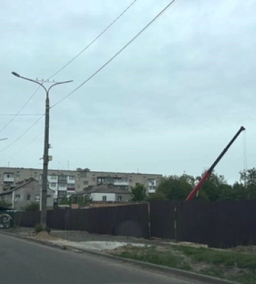У Луцьку розпочалось будівництво нового торгово-офісного центру