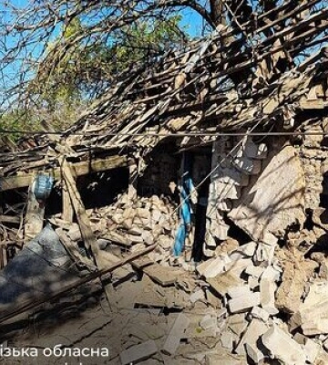 Доба на Запоріжжі: ворог обстріляв 16 населених пунктів, пошкоджено приватні будинки, квартири та автівки