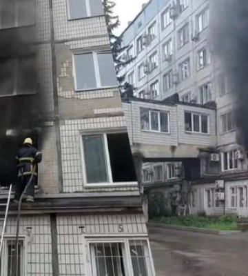 Пожежа у лікарні Кривого Рогу, загинув чоловік
