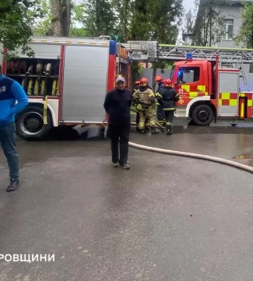 Пожежа у лікарні Кривого Рогу, загинув чоловік