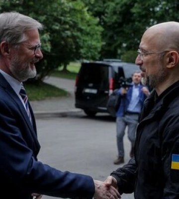 Шмигаль обговорив із Фіалою оборонну та економічну співпрацю. ФОТО