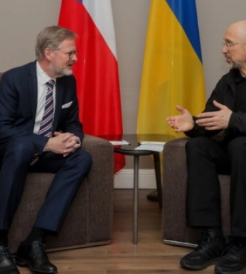 Шмигаль зустрівся в Ужгороді із Фіалою, щоб обговорити співпрацю
