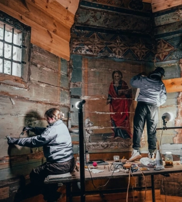 На Львівщині відновлюють унікальну дерев’яну церкву 1756 року, – ФОТО