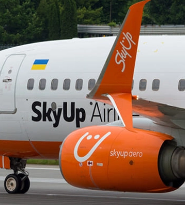 SkyUp запустив прямі рейси між Кишиневом та країнами Південної Європи