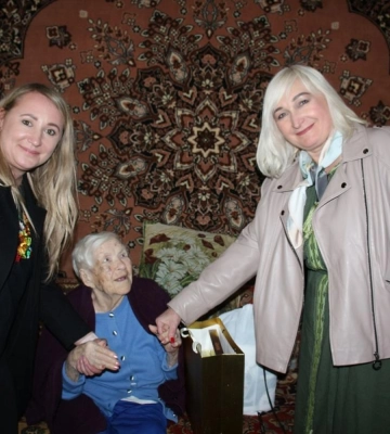 104 роки життя: у Рівному привітали одну з найстарших мешканок громади
