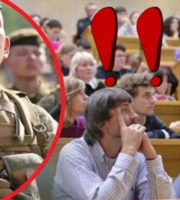 З одного з університетів відрахували 1000 студентів-чоловіків (ВІДЕО)