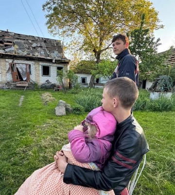 Унаслідок ворожої атаки БпЛА по Києву постраждала сім’я