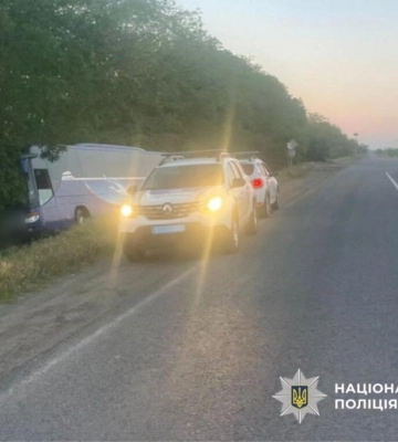 В Ізмаїльському районі сталася ДТП за участю міжнародного рейсового автобуса