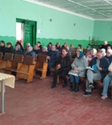 У селі на Волині обговорювали земельні питання