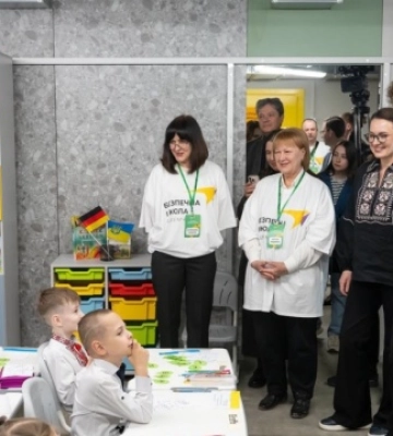 Сьома у регіоні «підземна» школа зустріла учнів: до нового безпечного освітнього простору завітала Перший віцепрем’єр-міністр – Міністр економіки України Юлія Свириденко