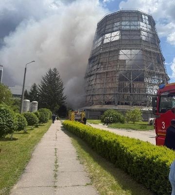 У Київській області на Білоцерківській ТЕЦ сталася пожежа