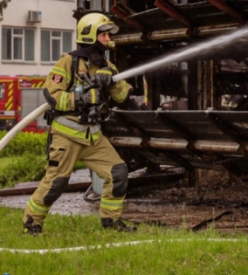 Рятувальники загасили пожежу на Білоцерківській ТЕЦ