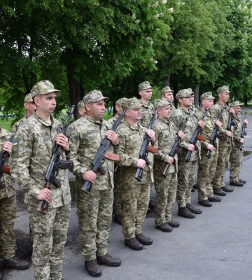 На Волині рекрути прикордонного загону склали військову присягу