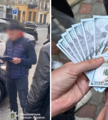 У Львові затримали адвоката, який 2000 доларів пропонував чоловіку службу у тилових підрозділах