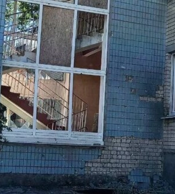 Войска РФ атаковали два детских сада в Днепровском районе Херсона. ФОТОрепортаж
