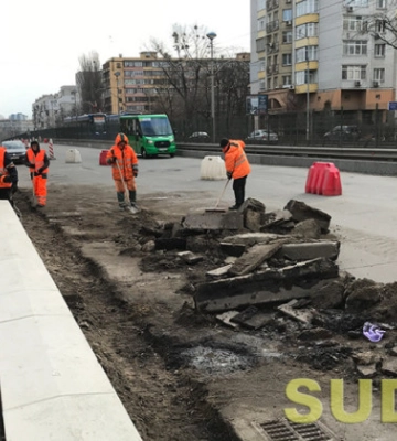 В Киеве до 10 июня частично ограничат движение транспорта по улице Будиндустрии