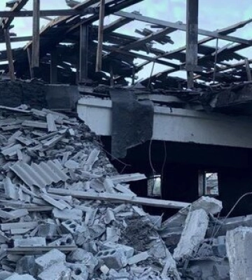 Рашисти вдарили по Слов’янську "шахедом". ФОТО