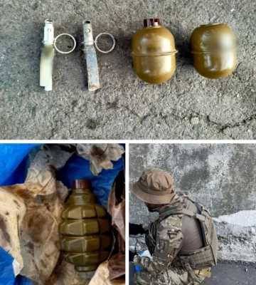 На Одещині затримали торговців гранатами