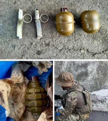 На Одещині затримали торговців гранатами