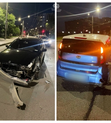 У Луцьку не розминулися дві автівки
