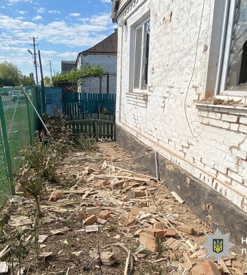 У поліції показали наслідки атаки ворожих БпЛА на Черкащину (ФОТО)