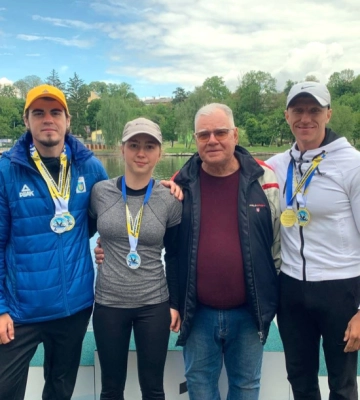 Чернівецькі спортсмени вибороли призові місця на Чемпіонаті України з веслування