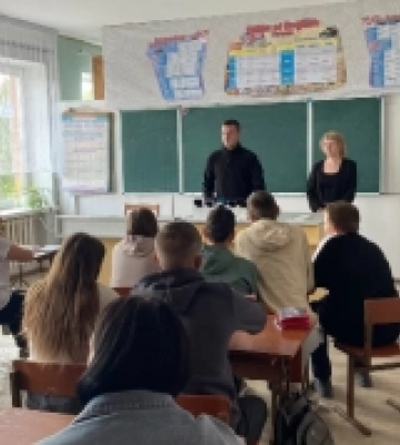 У селі на Волині гімназистам нагадали про правила безпеки під час літніх канікул
