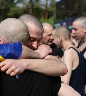 З російського полону повернулись 390 українців