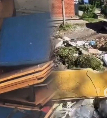 У Дніпрі продовжують боротися з незаконним викидом великогабаритного сміття