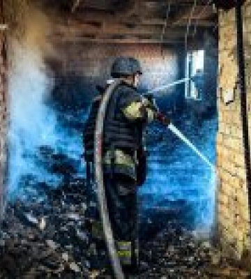 Російські БпЛА спричинили масштабні пожежі на Харківщині