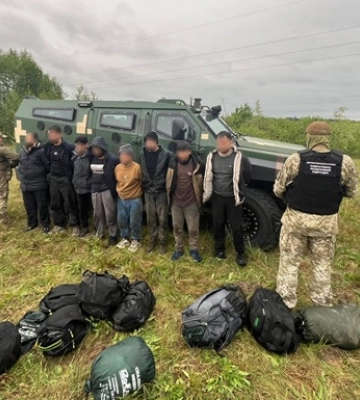 Пограничники задержали граждан Афганистана в Ровенской области