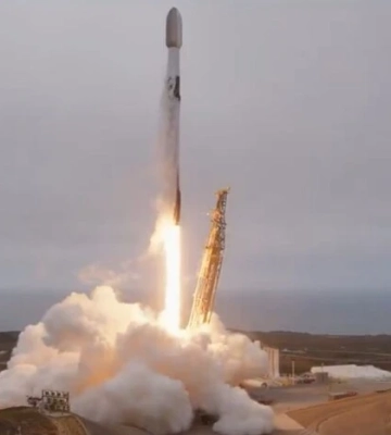 Нова ракета Falcon 9 вивела на орбіту ще 27 супутників Starlink