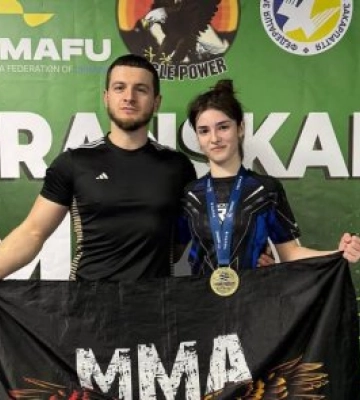 14-річна закарпатка Віталіна Гощук – Нова зірка ММА України: Готується до Чемпіонату Світу в ОАЕ!