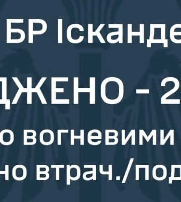 На Полтавщині працювало ППО