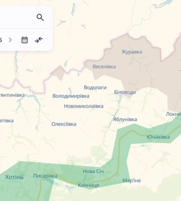 Інформація про те, що армія РФ зайшла до Юнаківки на Сумщині не відповідає дійсності, - УВ &quot;Курськ&quot;. КАРТА