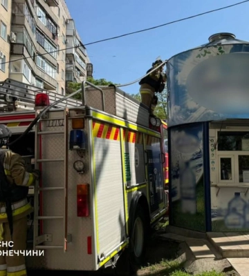 Рятувальники підвезли воду мешканцям Дружківки