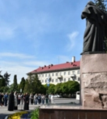 На Волині у річницю перепоховання вшанували пам’ять Тараса Шевченка
