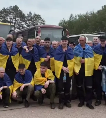 Звільнені оборонці привітали усіх мешканців столиці з Днем Києва (відео)