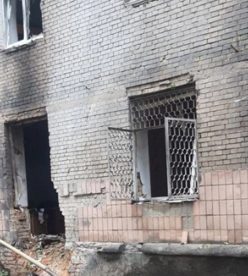 В результате ночной атаки на Киев в КНУ им. Шевченко четверо травмированы и повреждены общежития