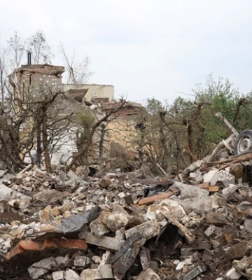 В Киевской области повреждено более сотни домов