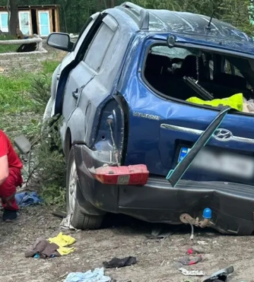 У ДТП на Харківщині загинули жінка і трирічна дитина, водій скоїв самогубство