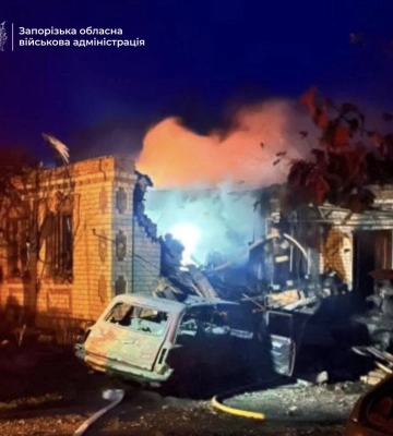 На Запоріжжі ворог вночі обстріляв Юрківку, є поранені, - голова ОВА