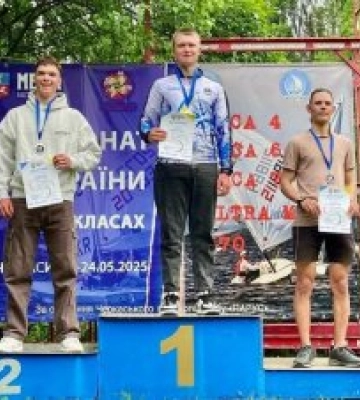 Миколаївські спортсмени стали призерами та переможцями чемпіонату України з вітрильного спорту в олімпійських класах яхт