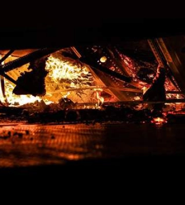 Масована атака БпЛА на передмістя Харкова: горить підприємство у Васищевому