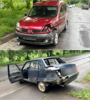У Луцьку п’яний водій виїхав на зустрічну смугу та спричинив ДТП