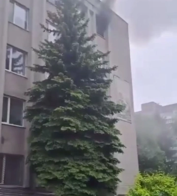 У Вінниці спалахнула пожежа у приміщенні районного ТЦК